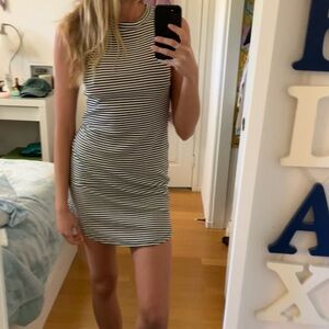 Striped Sleeveless Dress